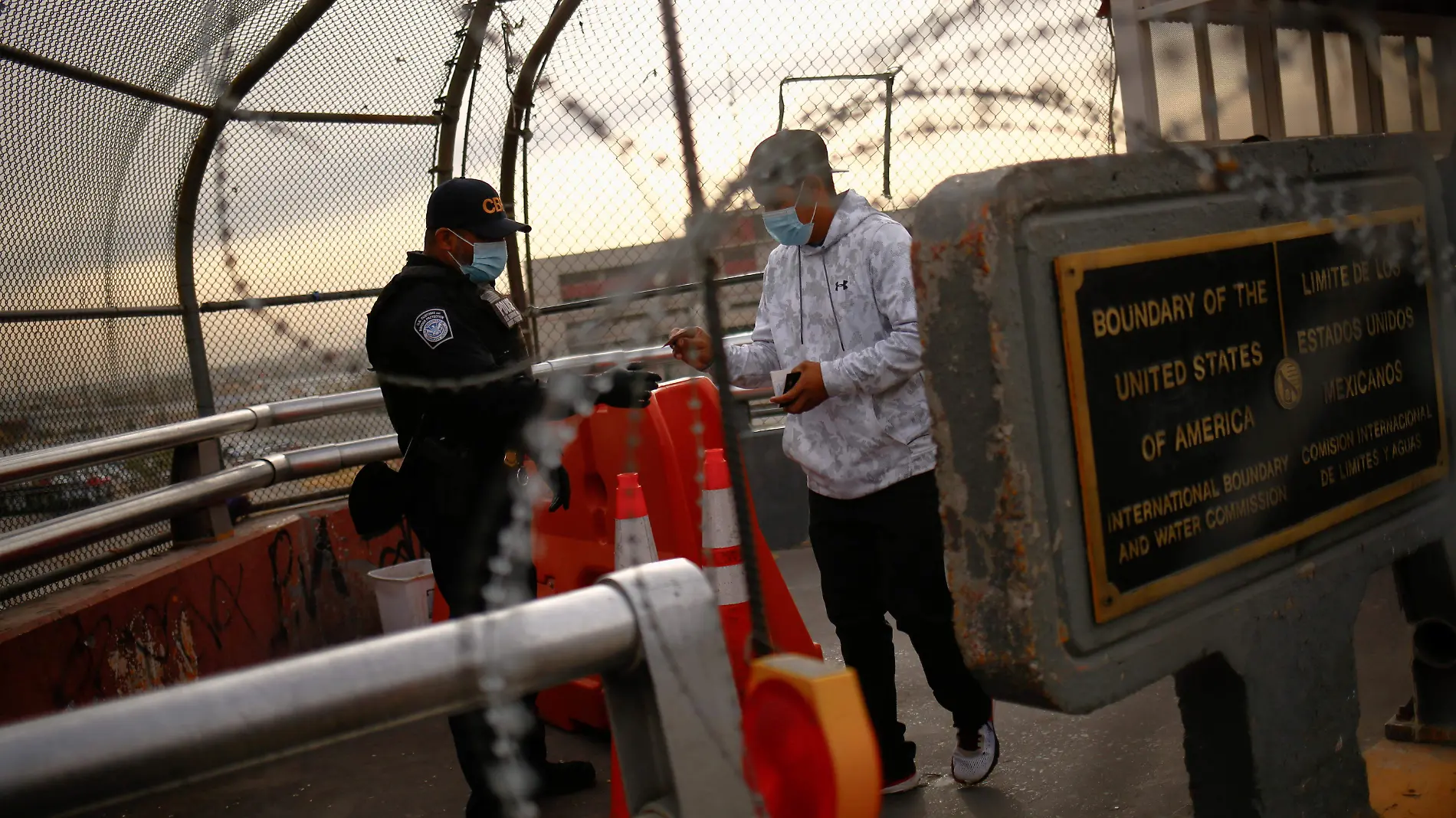 Apertura de frontera sin incidentes